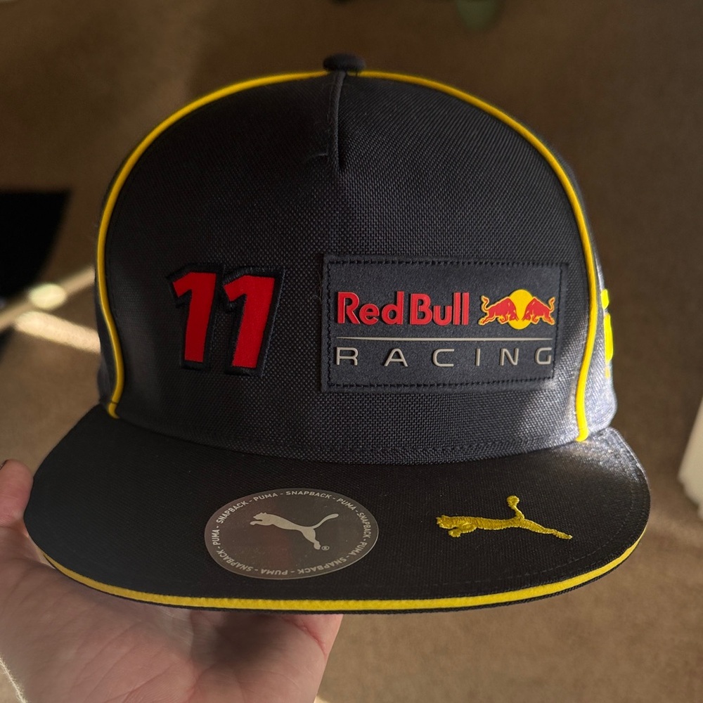 Puma Red Bull Racing Black and Yellow Hat